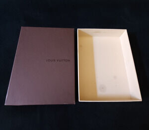 Authentic Louis Vuitton Empty Brown Drawer Gift Box 7.5x5.5x1.5" Wallet Storage